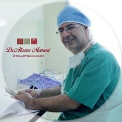 دکتر علیرضا مومنی، متخصص گوش، حلق و بینی، در اصفهان