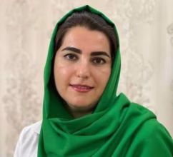 دکتر ویدا محمدی، متخصص تغذیه، در شیراز